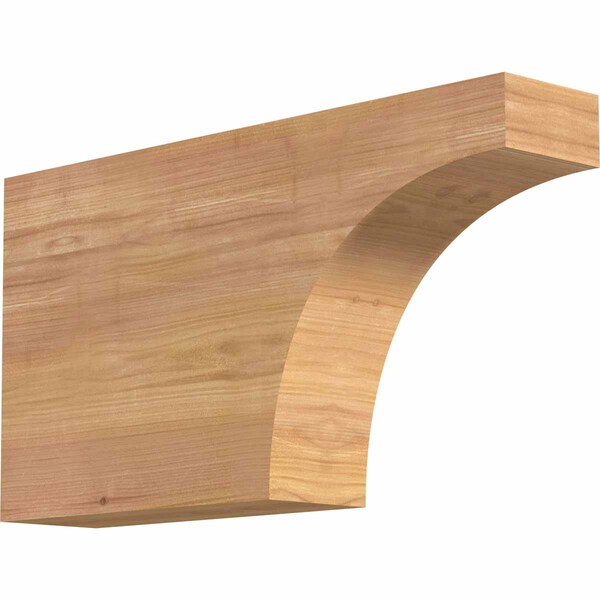 Ekena Millwork Huntington Smooth Rafter Tail, Western Red Cedar, 3 1/2"W x 10"H x 18"L RFT04X10X18HUN00SWR - main